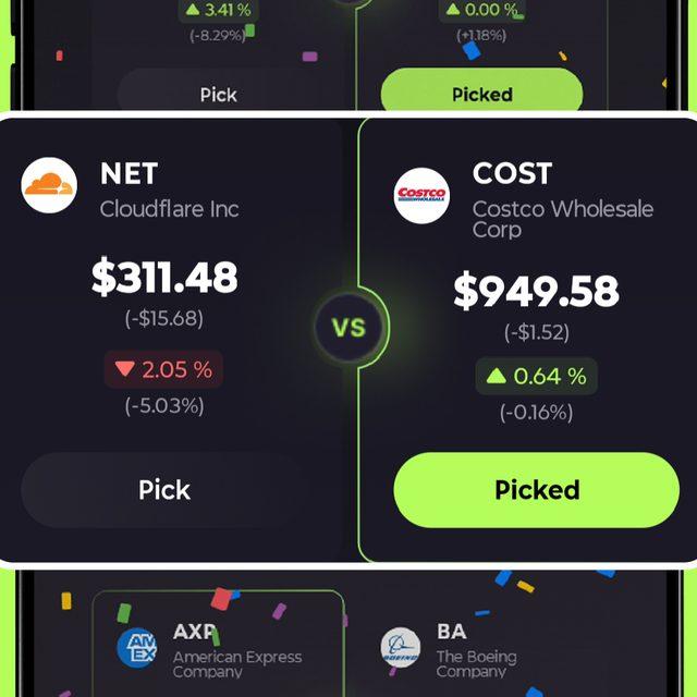 NET vs COST matchup